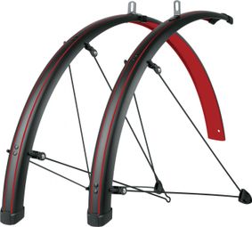 SKS Bluemels Stingray 45 Red 28 mudguards Pair