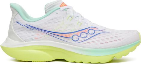 Saucony Kinvara 16 Laufschuhe, Weiß/Mehrfarbig, Damen