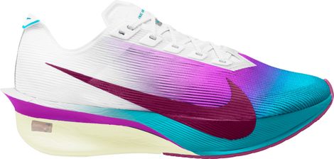Nike Vaporfly 4 Women's Running Shoes - White/Blue/Pink