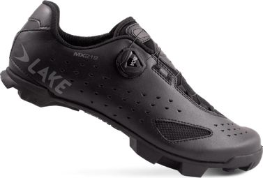 Lake MX219 MTB Shoes Black/Grey - Regular