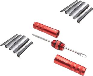 Tubeless Parts 8.3 Light Repair Kit Red + 10 Wicks