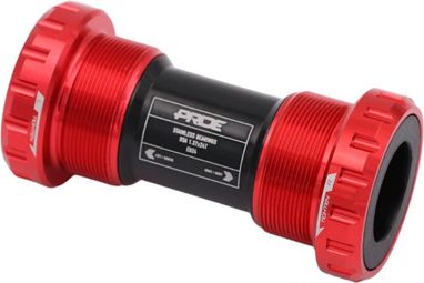 Pride Racing EB24 Stainless Bottom Bracket Red
