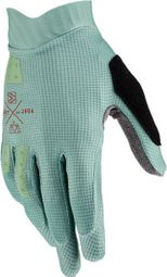 Lange Handschuhe Women Leatt MTB 1.0 GripR Hellgrün