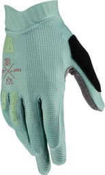 Guantes largos para mujer Leatt MTB 1.0 GripR Verde claro