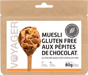 Voyager Freeze-Dried Meal Gluten Free Muesli with Chocolate Chips 80g