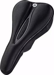 Selle de vélo en gel de silicone taille L - Noir