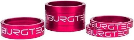 Burgetec Kit Distanziali Sterzo Rosa