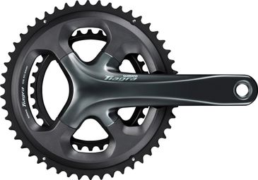 Bielas SHIMANO Tiagra 4700 2x10 Velocidad Compacto 52-36 Dientes Plata