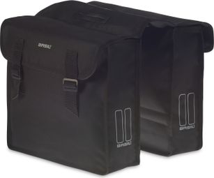 Basil Mara bicicleta doble bolsa 26 litros negro L