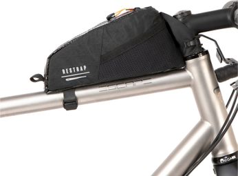 Restrap Race Top Tube Bag Short 1.2L Frame Bag Black