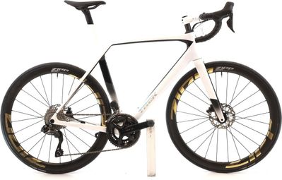 Produit reconditionné · Trek Madone SL6 Di2 12V · Blanc / Vélo de route | Très bon état
