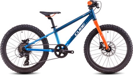 Cube Acid 200 Disc Kid MTB Shimano 7S 20'' Actionteam Blue Orange 5 - 7 Years Old
