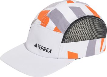 Casquette adidas Terrex 5 Panels Graphic Blanc/Orange