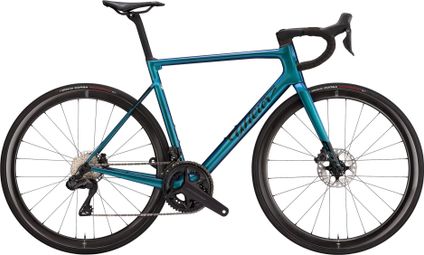 Wilier Triestina Wilier 0 SLR Racefiets Shimano Ultegra Di2 12S 700 mm Iride Petroleum Teal 2023