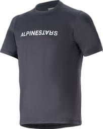 Alpinestars A-Dura Switch Children's Short-Sleeve Jersey Black