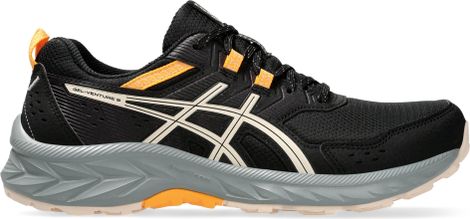 Chaussures Trail Asics Gel-Venture 9 Noir/Gris/Rose Femme