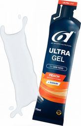 Gel énergétique 6d ULTRA GEL Pêche 6 X 70ML