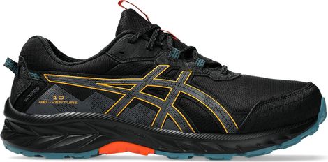 Chaussures Trail Asics Gel-Venture 10 Waterproof Noir/Bleu Homme