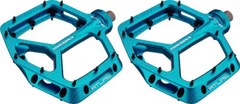 Race Face Atlas Flat Pedals Teal