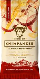 CHIMPANZEE Barre Energétique 100% naturelle Pomme Gingembre 55g SANS GLUTEN