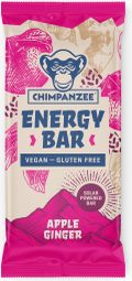 CHIMPANZEE Energy Bar 100% Natural Apple Ginger 55g VEGAN