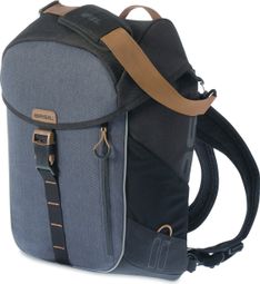Basil Miles 17 liter fietsrugzak zwart/grijs