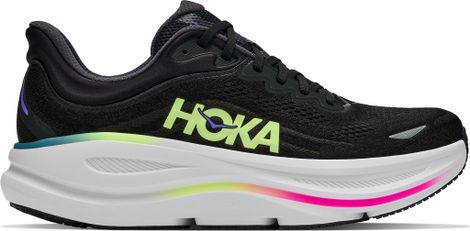 Hoka Bondi 9 Running Shoes, Black/Multicolor, Men's