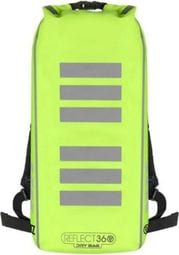 BACKPACK 360DRY Sac à dos jaune fluo avec zones réfléchissantes 28 litres - Proviz