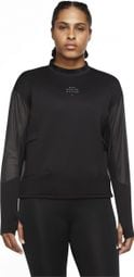 Nike Dri-Fit Run Division Women's Long Sleeve Jersey Black