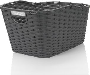 XLC BA-B07 Basket Fit mit Carry More System Gepäckträger Anthrazitgrau