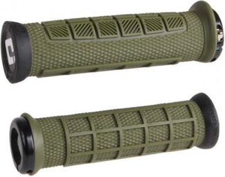 ODI Elite Pro Lock On 130mm Khaki / Black Grips