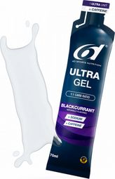 Gel énergétique 6d ULTRA GEL Cassis Caféine 6 X 70ML