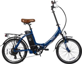 Vélo pliant électrique Vélair Evolution bleu