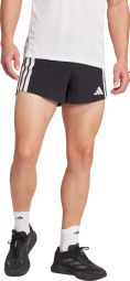 Short Splité adidas Adizero Running Gel Pocket 3in Noir Homme