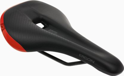 Selle ERGON SM Pro Homme Risky Red noir/rouge