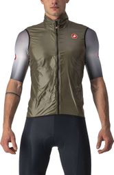 Castelli Aria Windbreaker Sleeveless Vest Green