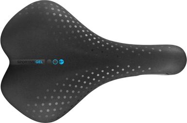 Selle San Marco Bioaktive Sportive Gel Suede Noir