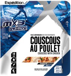 Gefriergetrocknete Mahlzeit MX3 Hähnchen-Couscolo - 130g