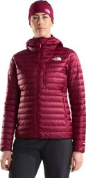 Piumino The North Face Bettaforca Light Down Hoodie rosso da donna