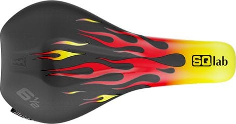 SQlab 6½ Ergowave Saddle Black Flames