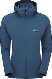 Veste Softshell Femme Rab Borealis Hoody Bleu