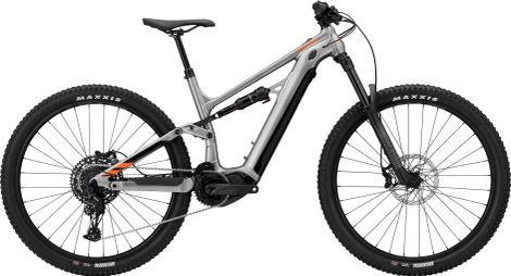 Cannondale moterra neo 4 electric full suspension mtb sram nx/sx eagle 12s 630 wh 29'' grey impact orange