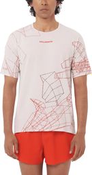 Salomon S/Lab Speed T-shirt met korte mouwen Wit/Rood Heren