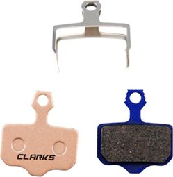 Plaquette frein vtt 04 clarks kevlar competition adapt. avid elixir / Sram xx-x0 db (pr)