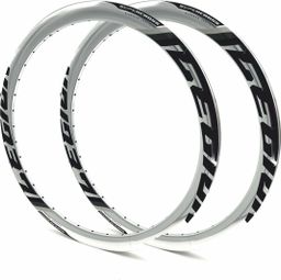 Paire de jantes LEGION 20 x 1/3-8 | Aluminium 6061 T6 |  Argent