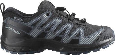 Salomon XA Pro V8 Negra Impermeable Zapatillas de trail para niños