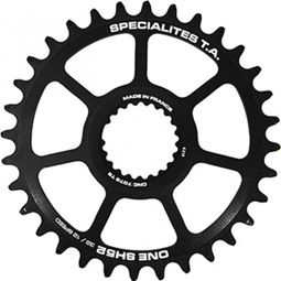 PLATEAU VTT DIRECT MOUNT  POUR SHIMANO XTR M9100 - XT M8100 - SLX M7100 TA ONE SH52 32DTS COMP M900 10-11-12V. NOIR