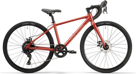 Gravelbike Kind Van Rysel Gravel 500 MicroSHIFT 10V 26'' Rot