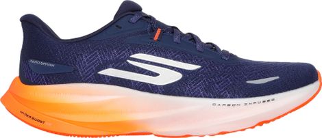 Skechers Aero Spark Running Shoes, Blue/Orange, Men's