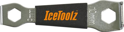 Llave para tornillos de plato icetoolz de 9/10 mm